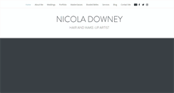 Desktop Screenshot of nicoladowney.com